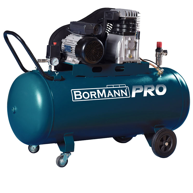 Compressore D'aria Con Cinghia Bormann BAT5090 3hp -200Lt